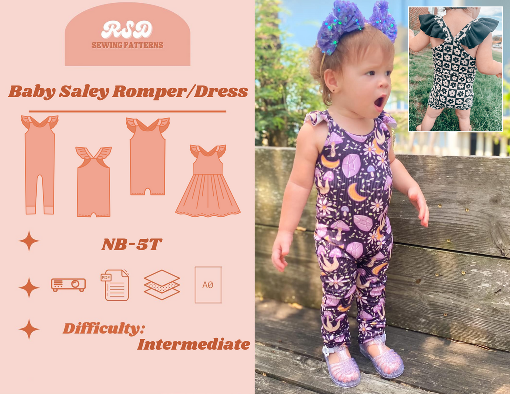 Baby Saley Romper/Dress PDF