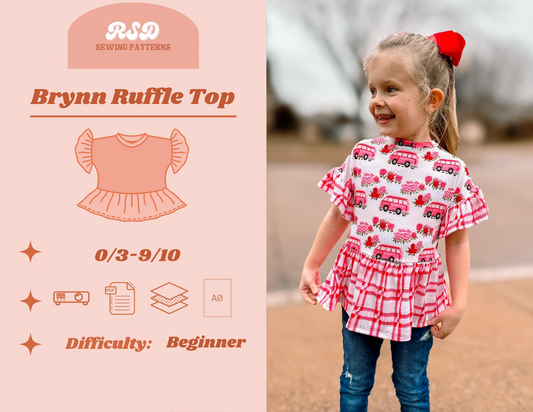 Brynn Ruffle Top PDF