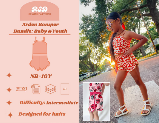 Baby & Youth Arden Romper Bundle PDF