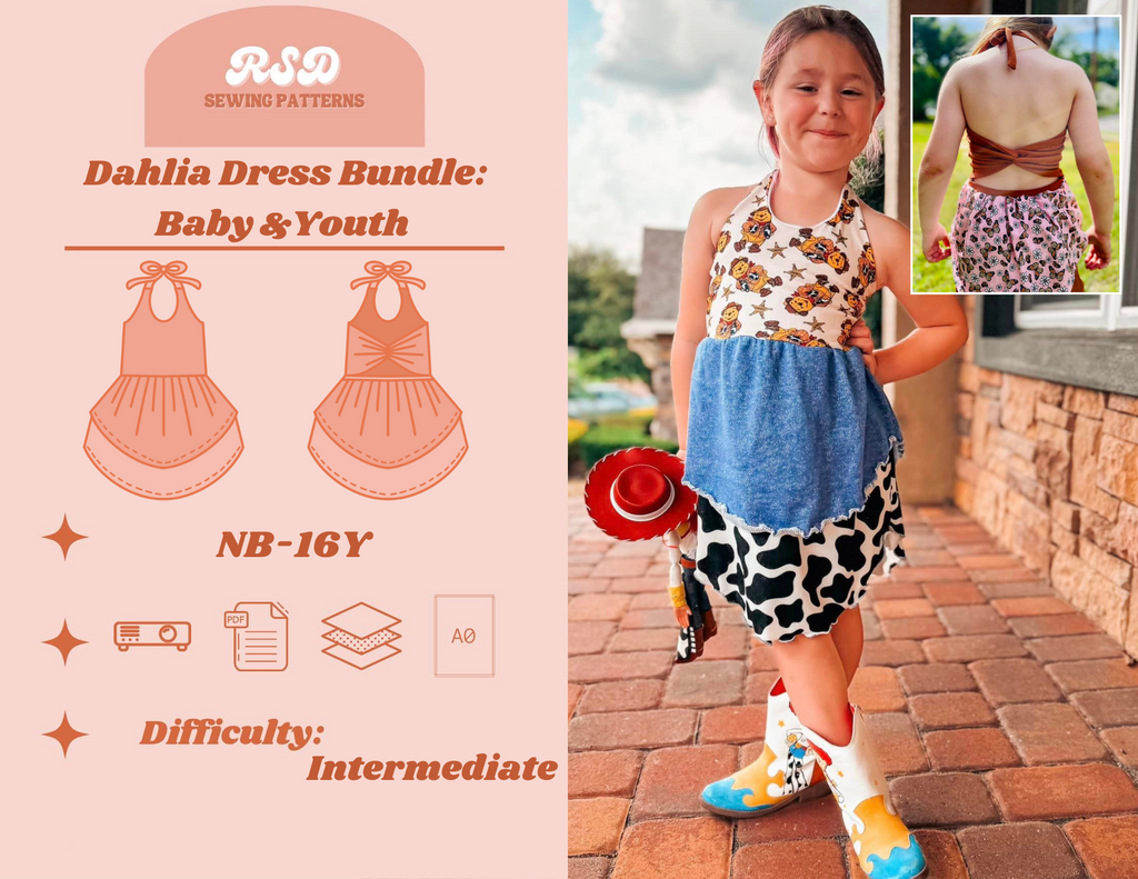 Baby & Youth Dahlia Dress Bundle PDF