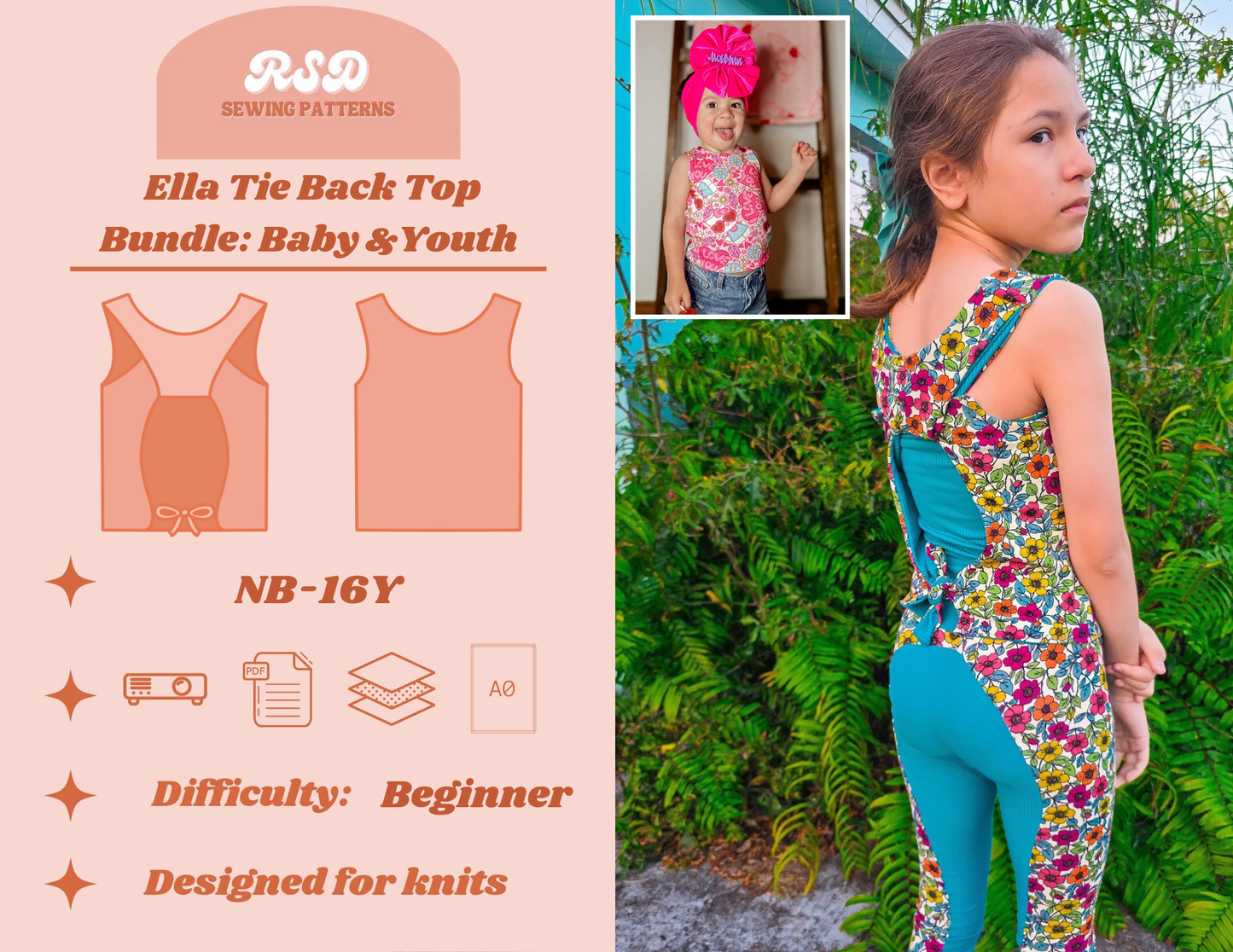 Baby & Youth Ella Tie Back Top Bundle PDF