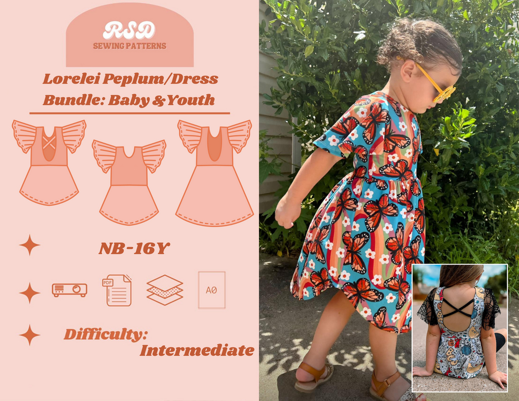 Baby & Youth Lorelei Peplum/Dress Bundle PDF