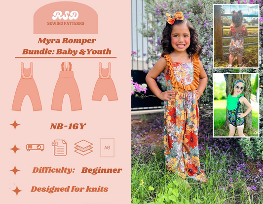 Baby & Youth Myra Romper Bundle PDF