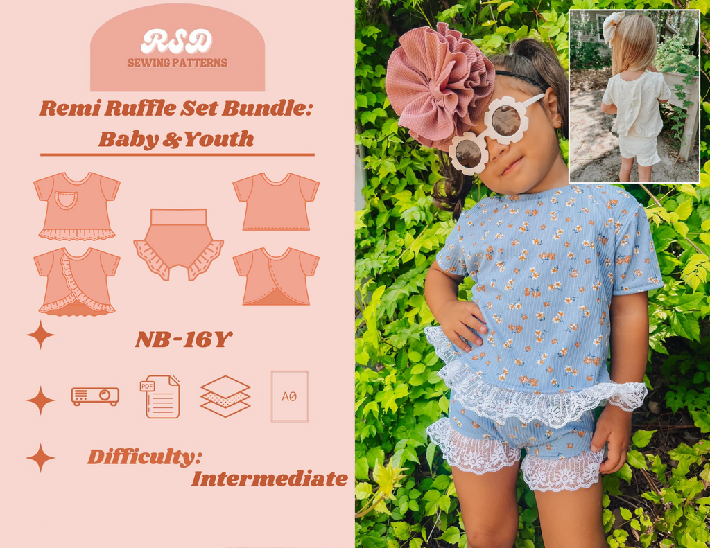 Baby & Youth Remi Ruffle Set Bundle PDF