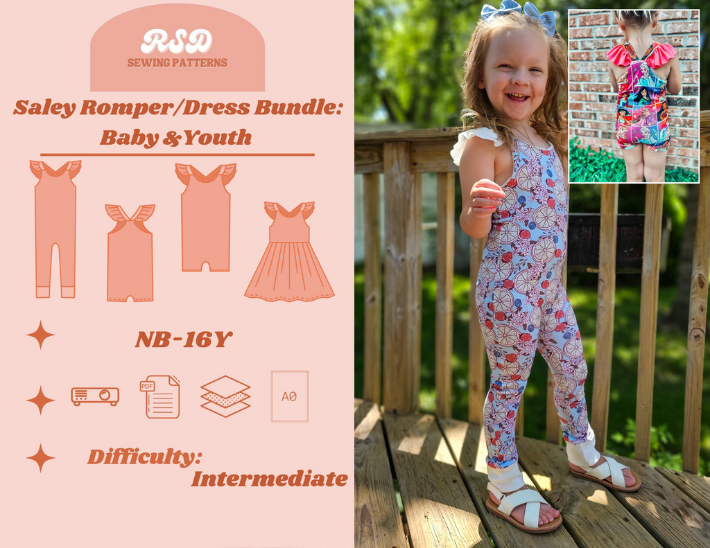 Baby & Youth Saley Romper/Dress Bundle PDF