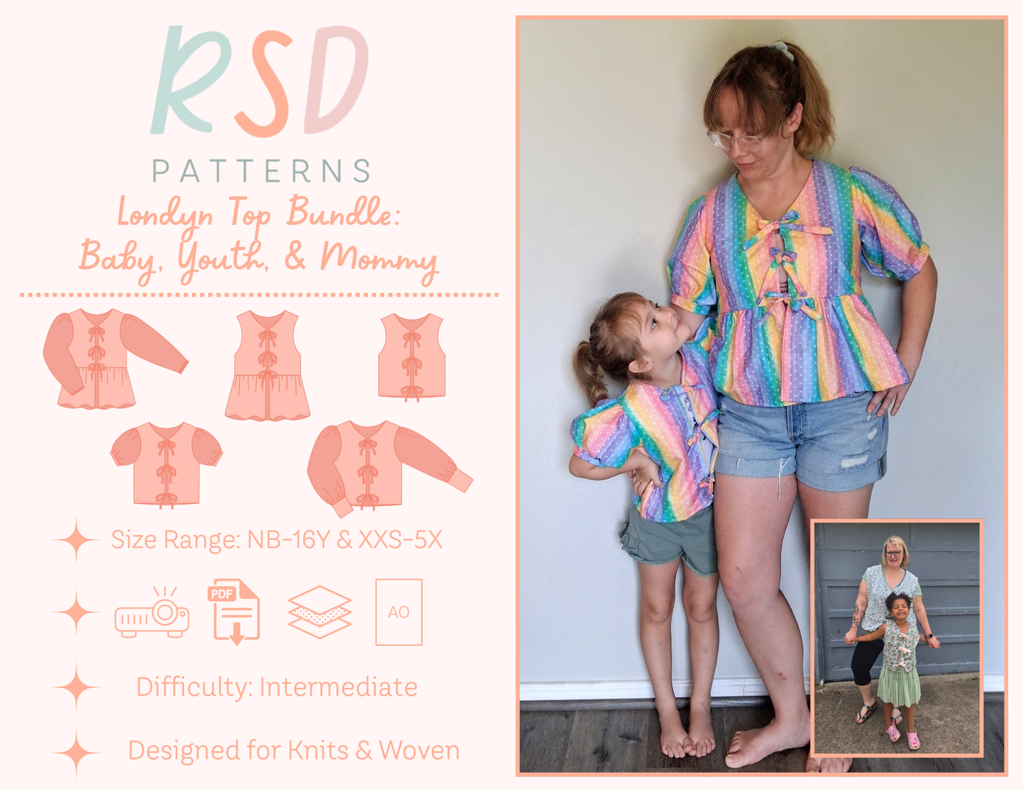Baby, Youth, & Mommy Londyn Top Bundle PDF