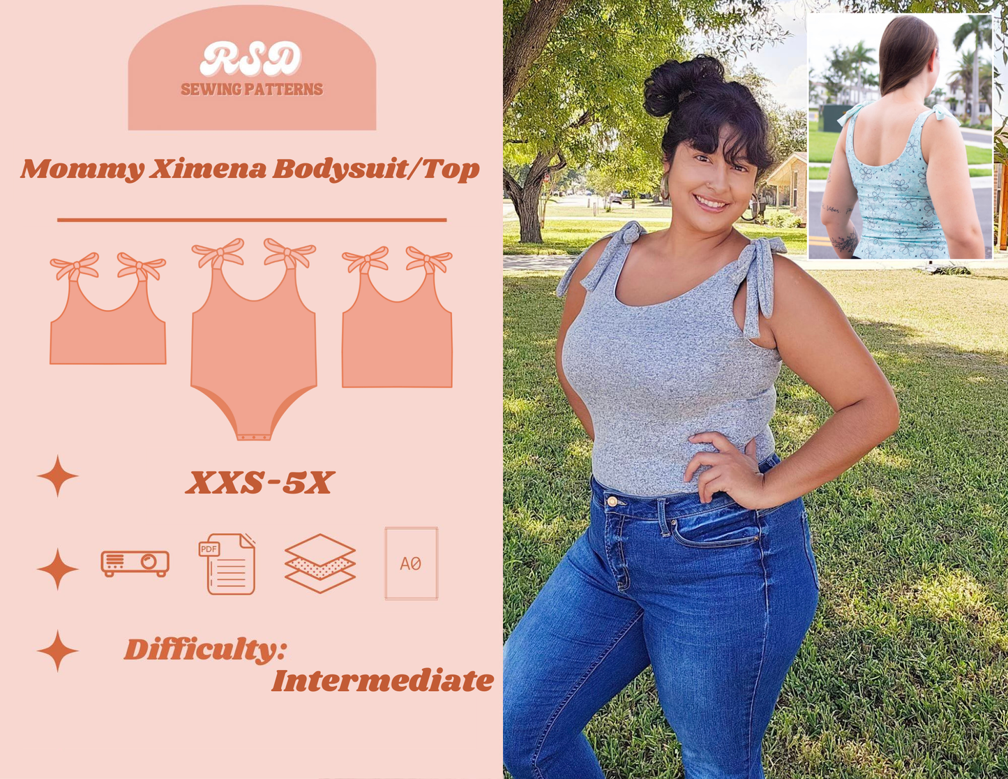 Mommy Ximena Bodysuit/Top PDF