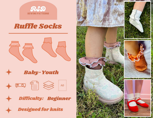 Ruffle Socks PDF