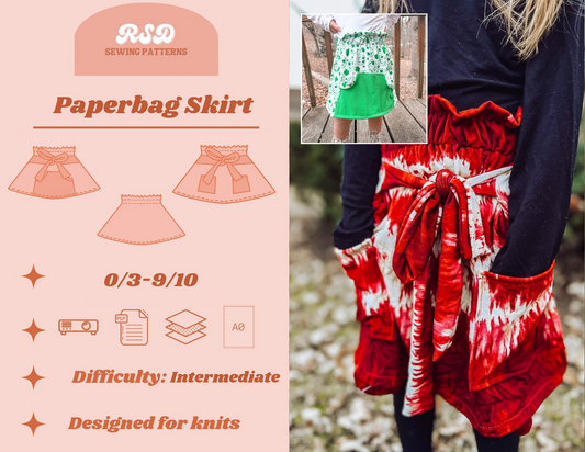 Paperbag Skirt PDF