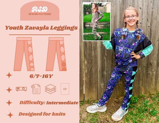 Youth Zavayla Leggings PDF