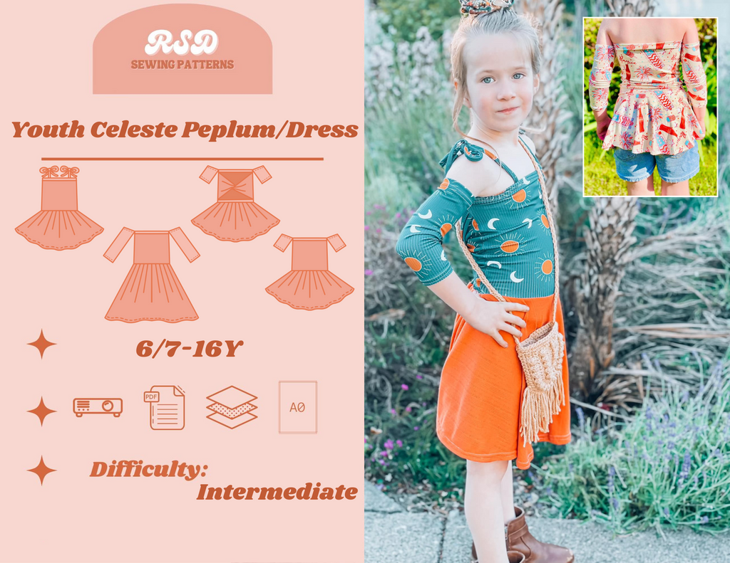 Youth Celeste Peplum/Dress PDF