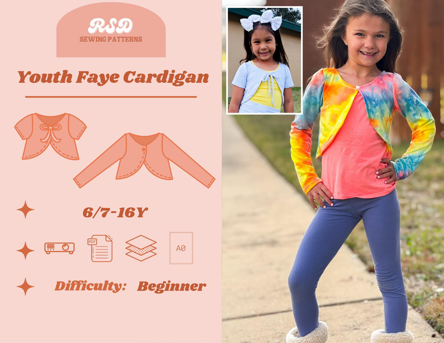 Youth Faye Cardigan PDF