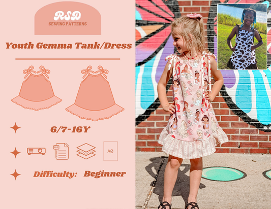 Youth Gemma Tank/Dress PDF