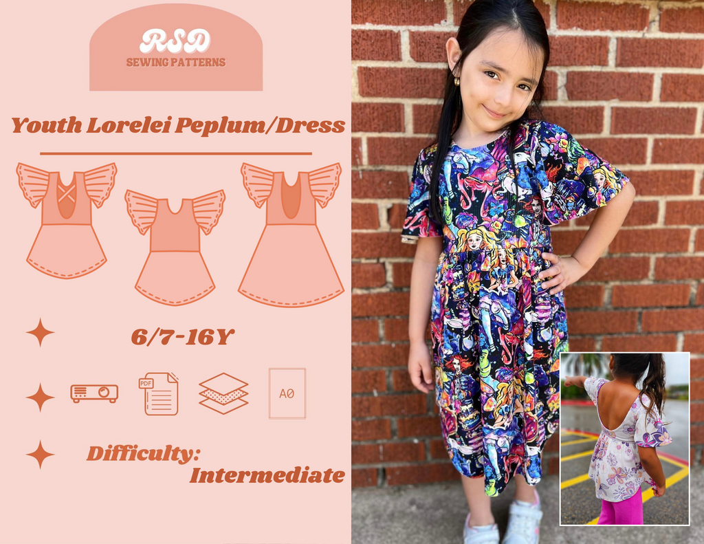 Youth Lorelei Peplum/Dress PDF