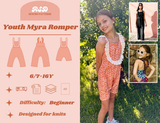 Youth Myra Romper PDF