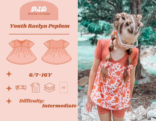 Youth Raelyn Peplum PDF