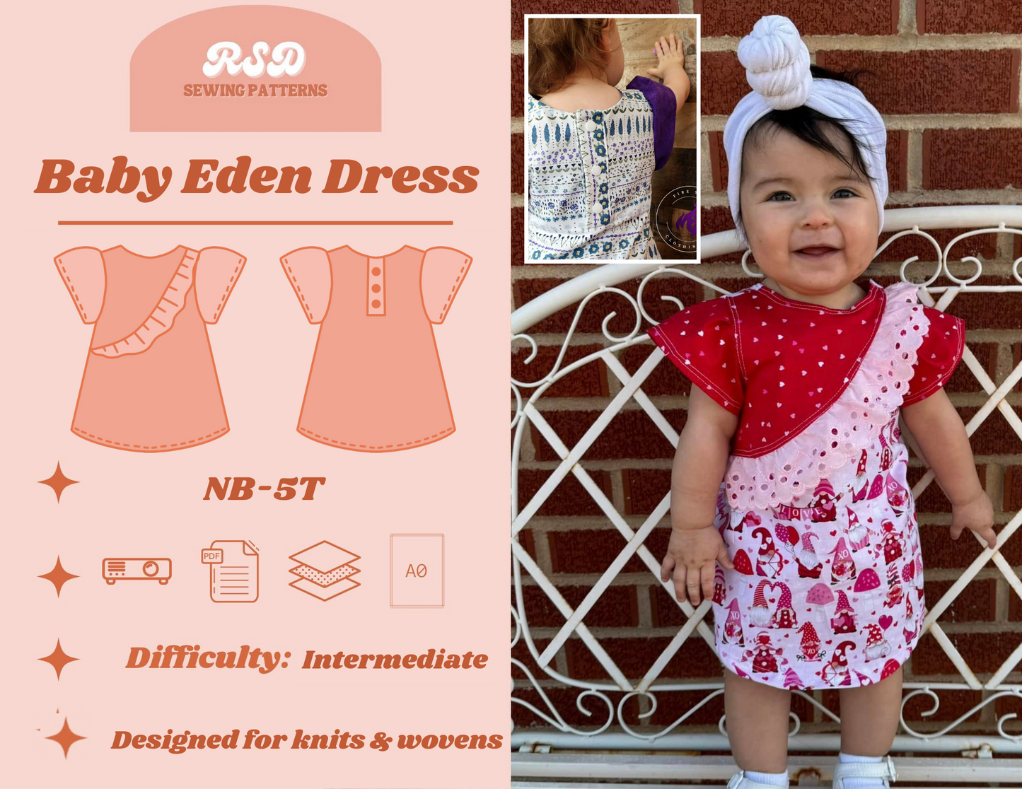 Baby Eden Dress PDF